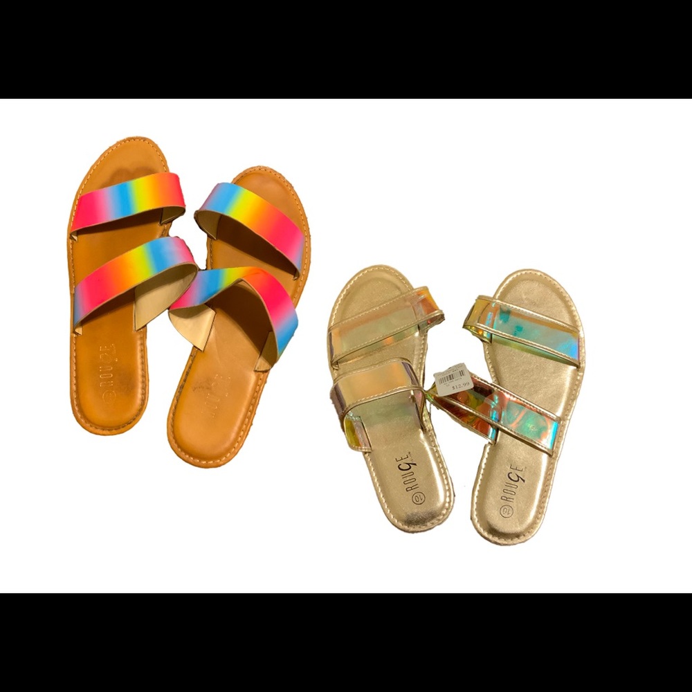 Duo of summer time flats
